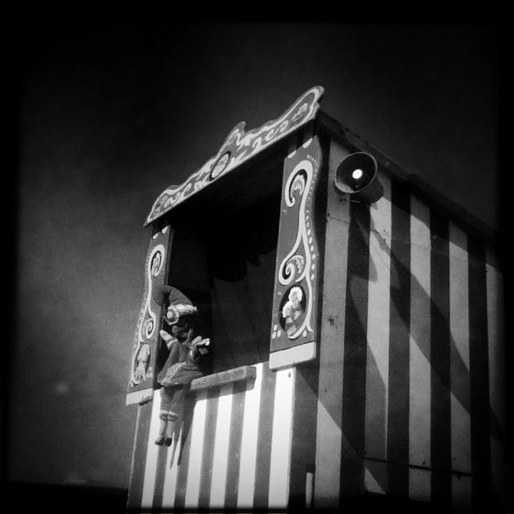 Photo of a Punch and Judy show